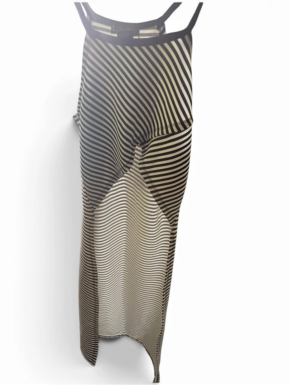 Love Moschino Women's Abstract Asymmetrical Dress Size XL